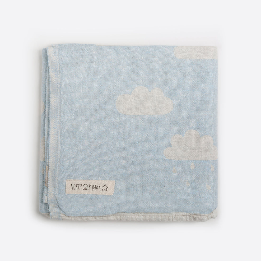 Blue Clouds Baby Blanket