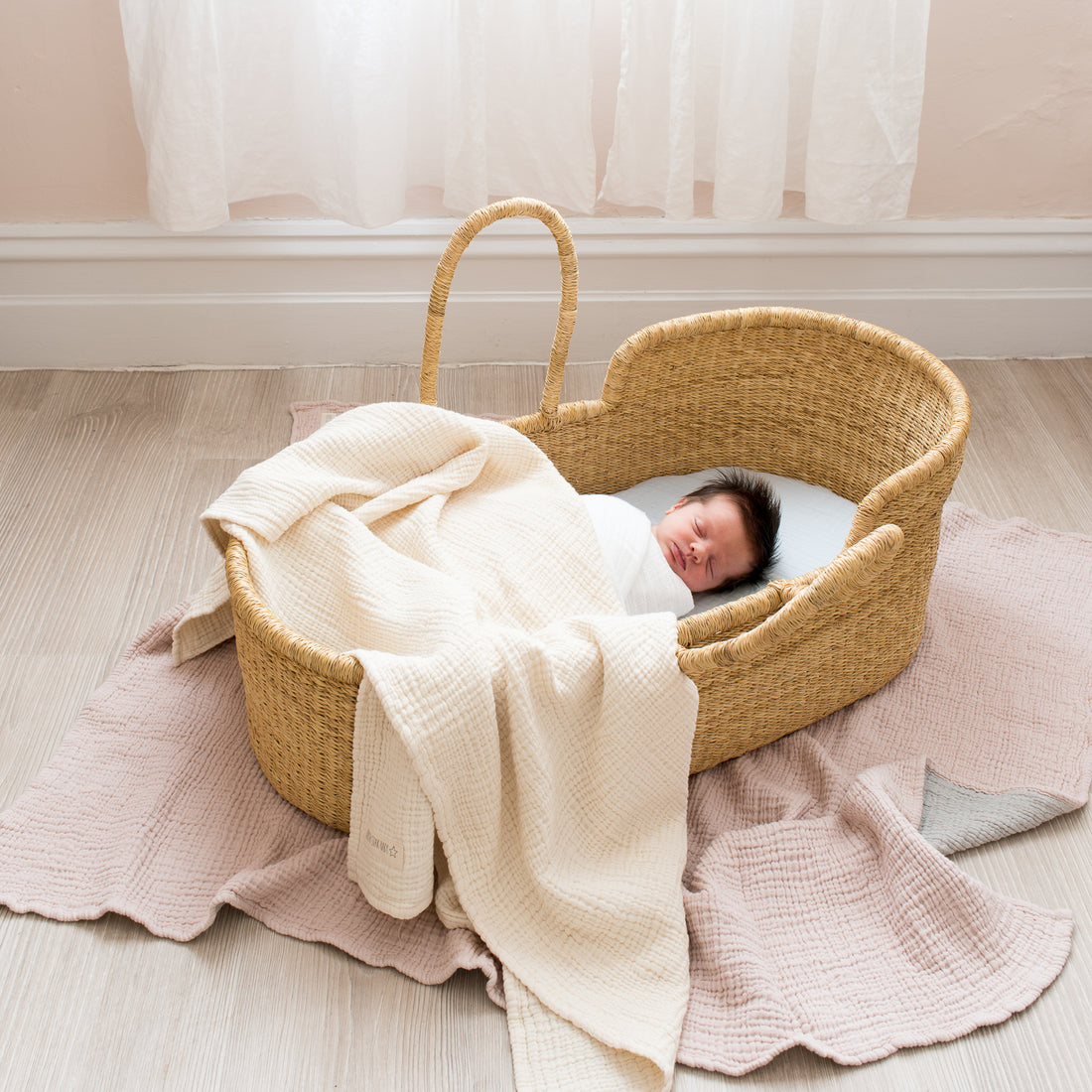Natural Bebek Baby Blanket